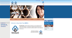 Desktop Screenshot of bergpipe.com